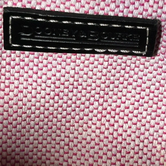 Dooney & Bourke Black and Tan Tote Bag Approx. 18” x 10” x 5.5” - Picture 16 of 16